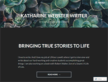 Tablet Screenshot of katharinewebster.com